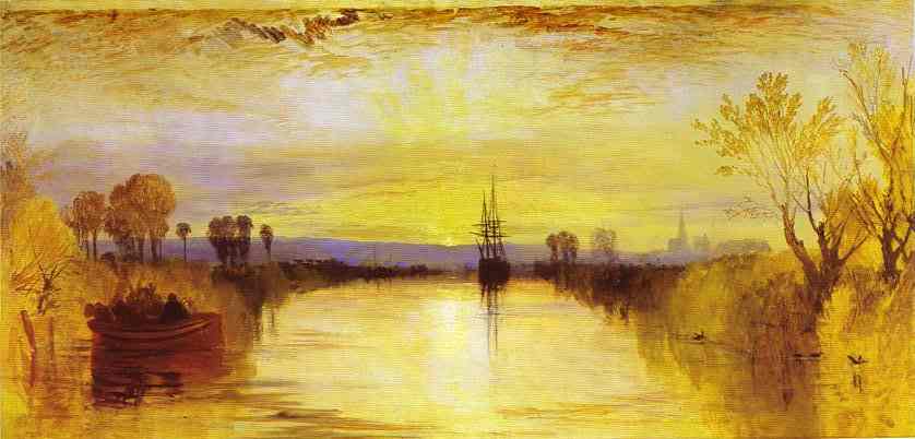 Joseph Mallord William Turner, 'Chichester Canal', 1829