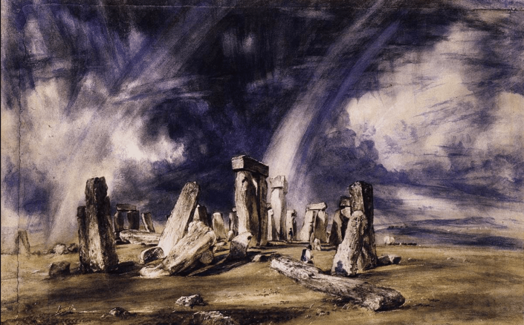 John constable stonehenge, 1835