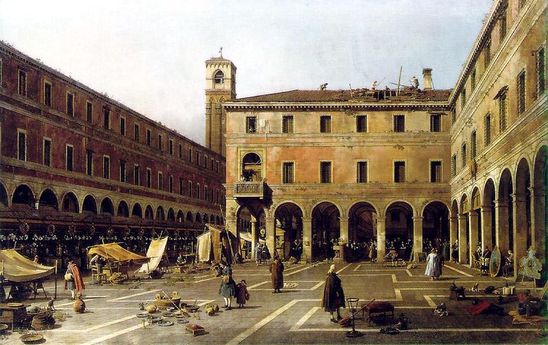 Il campo di Rialto, 1760