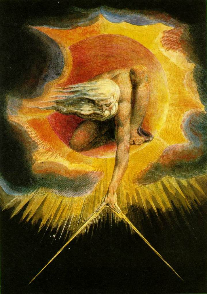 W. Blake "The Ancient of Days" - Acquaforte