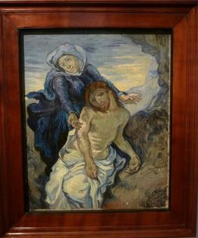 Vincent Van Gogh, La Pietà - musei vaticani 1890 -