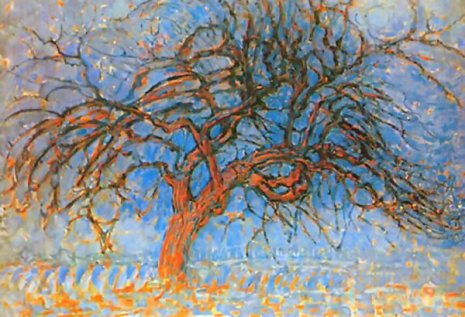 L'albero rosso - Mondrian 