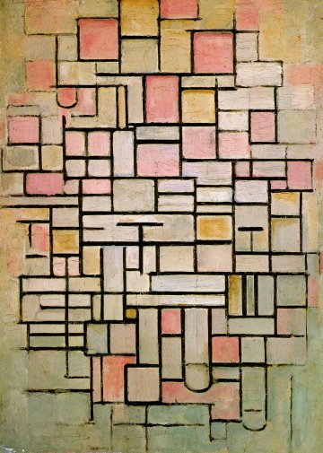 Composizione n. 6 - Mondrian 1914