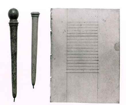 Stilo medievale in osso