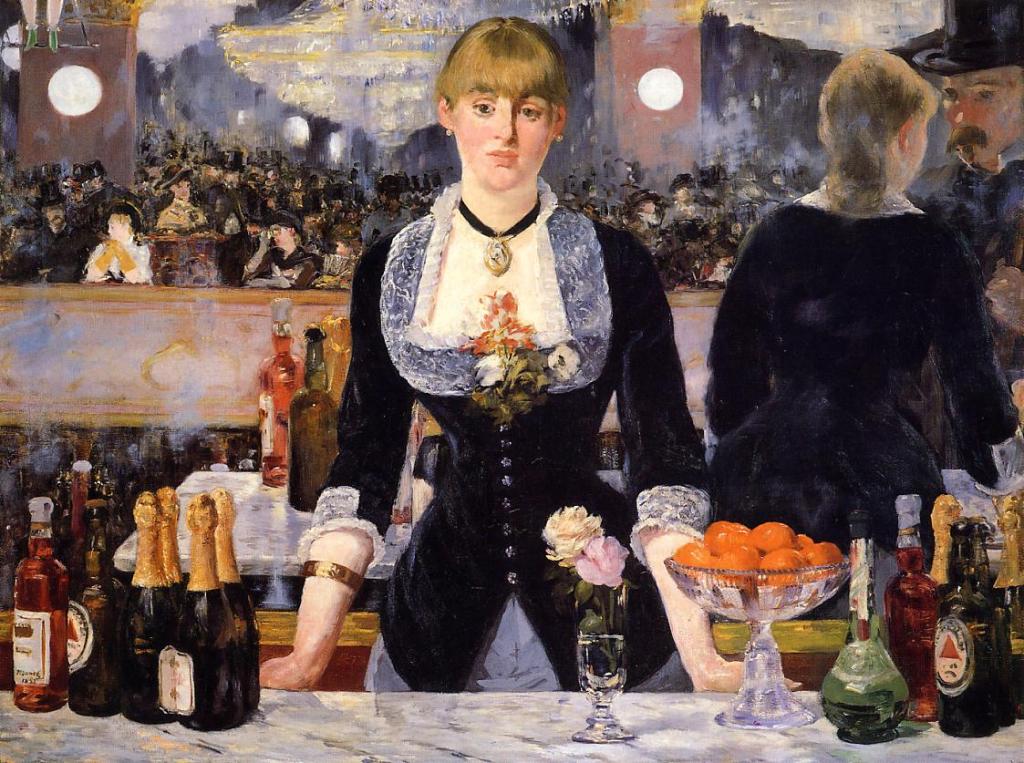 The Bar at the Folies Bergeres - Edouard Manet