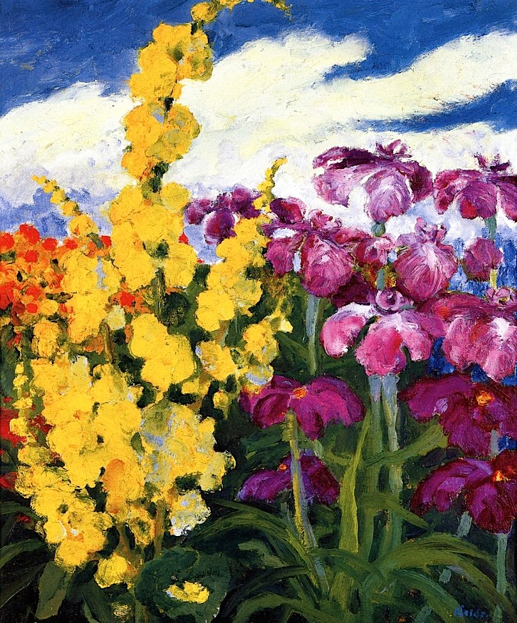 Emil Nolde Verbascum e Lilies 1939