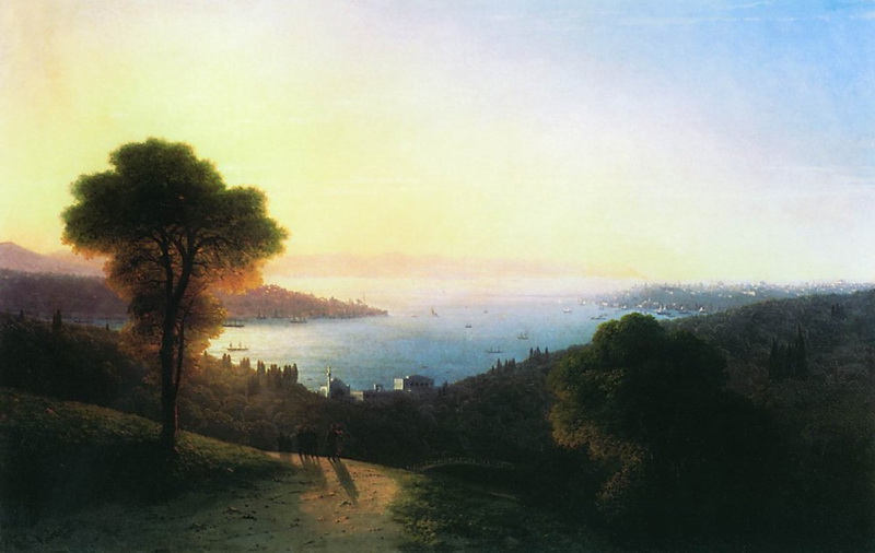 Ivan Konstantinovich Aivazovsky, Type Bosphorus, 1874