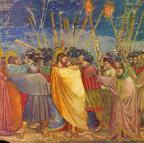 Giotto - Il bacio di Giuda