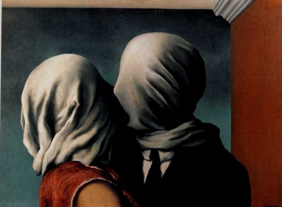 René Magritte - Gli amanti - 1928