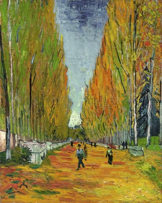 Les Alyscamps, 1888 - Vincent Van Gogh