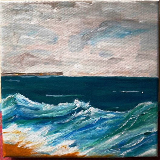 Adagio marino - acriico su tela